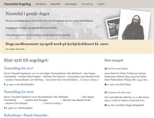Tablet Screenshot of naustdalsogelag.no